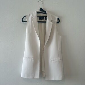 Zara Women's Elegant White Vest